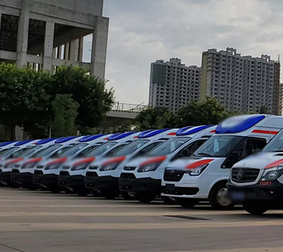 大邑县服务车队展示